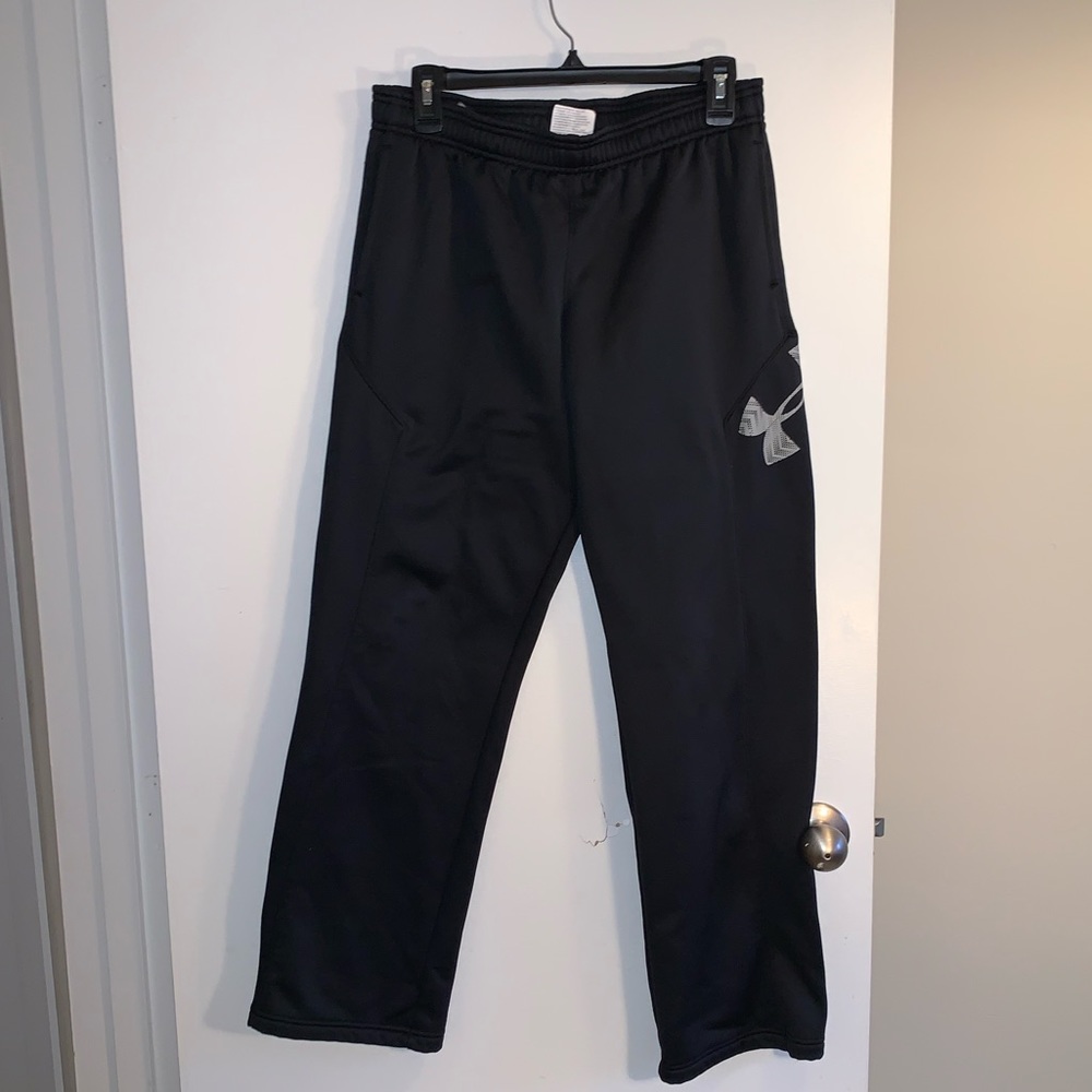 Black and Grey Under Armour Joggers
